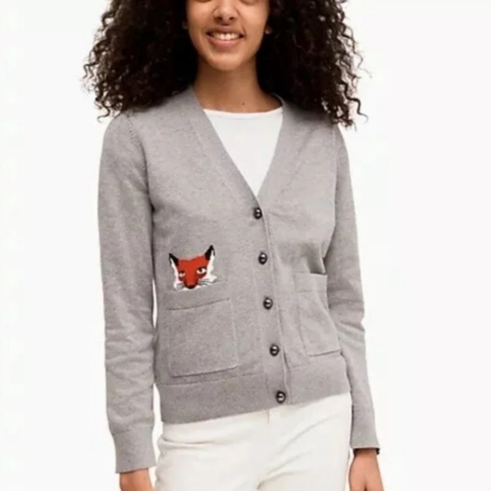 Kate spades Cardigan sweater fox
